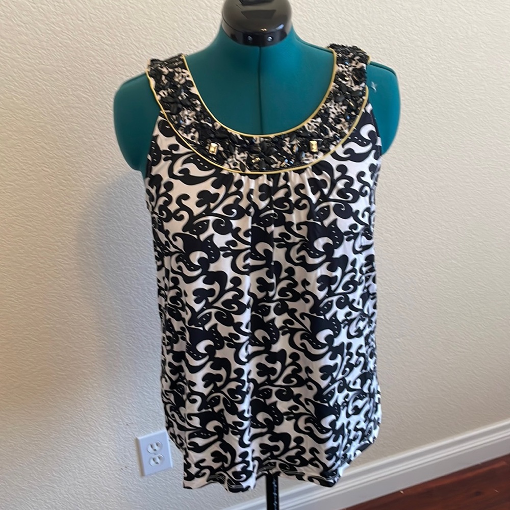 INC jeweled top